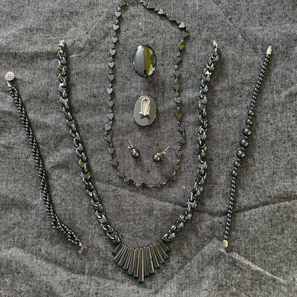 Elegant Black Jewelry Set